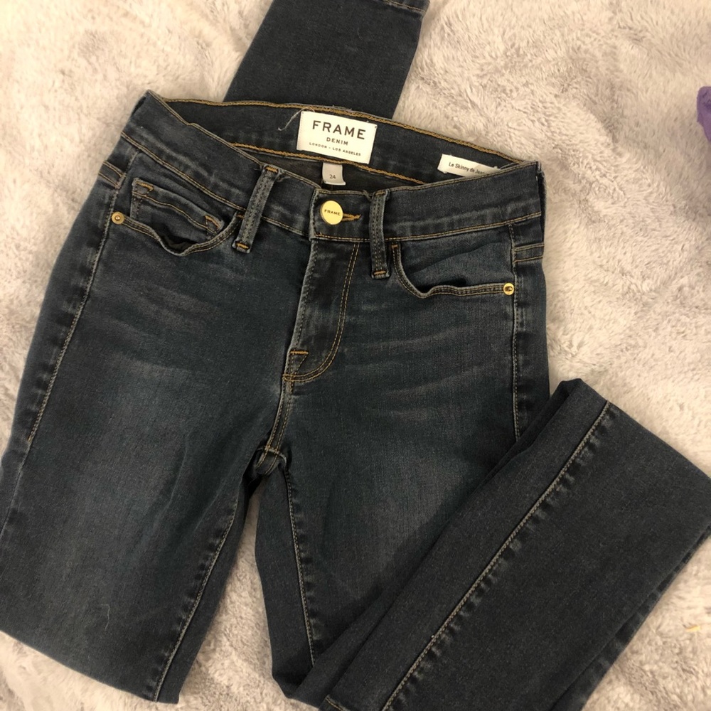 Fame skinny jeans never worn